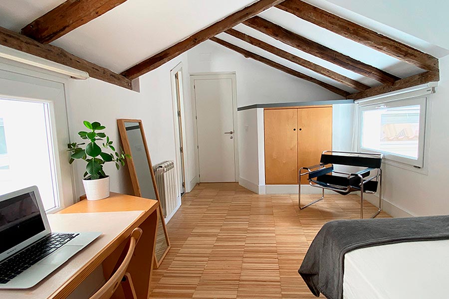 Habitaciones para trabajadores expatriados en Madrid